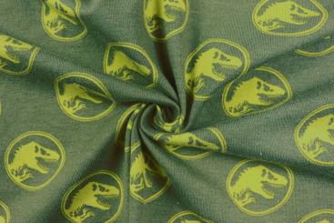 Jersey-Stoff mit Dinos 