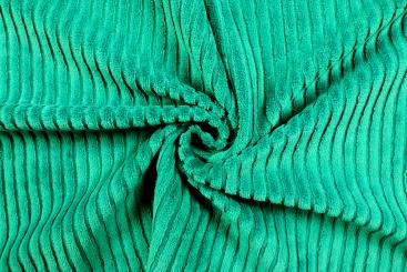 Velvet-Cord elastisch - Smaragd 