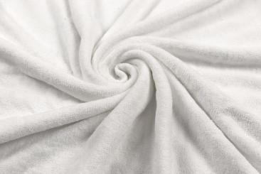 Stretchiger Frottee-Schlauch - Weiß 