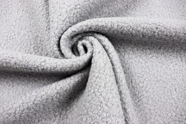 Lockenfleece - Hellgrau 