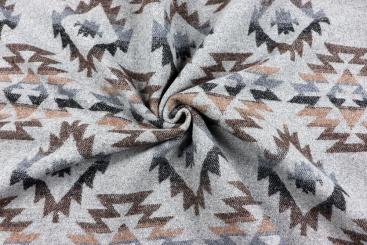 Poncho deluxe - Grau 