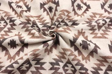 Poncho deluxe - Sand/Braun 