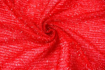 Tüll Lurex - Fire Red 