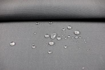 Outdoor-Stoff Uni - Sienna - Anthrazit 