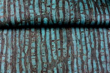 Deluxe Kork-Stoff - Petrol 