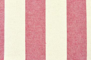 Segeltuch Basic - 280 cm - Blockstreifen - Rot 