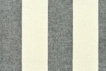 Segeltuch Basic - 280 cm - Blockstreifen - Schwarz 