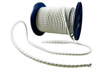 Gummiseil - 6 mm - Weiß 