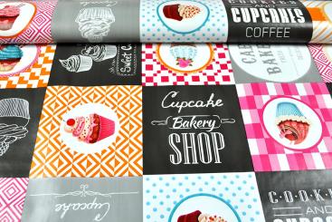 Wachstuchstoff - Sweet Bakehouse 