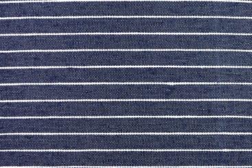 Outdoor-Dekostoff - Navy Fine Stripes 