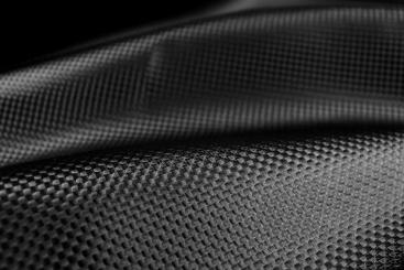 Lederimitat Techno-Look - Carbon-Stil Schwarz