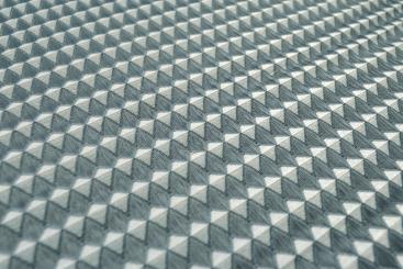 Akustik-Stoff - Trevira CS - permanent schwer entflammbar - 60 cm - Silber/Grau 