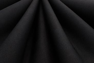 Polyesterstoff deluxe - reißfest und wasserdicht - Schwarz 