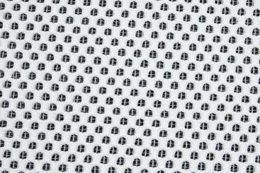 Polsterstoff Akustik - Weiß 