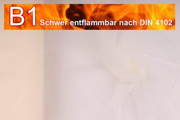 Tüll - schwer entflammbar - Champagner - 1,0 Meter Champagner