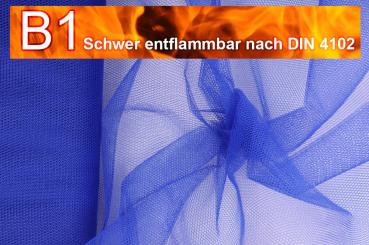 Tüll - schwer entflammbar - Royal - 3,0 Meter Royal