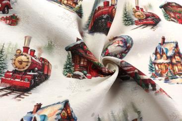 Glitzer-Jacquard - Polarexpress 