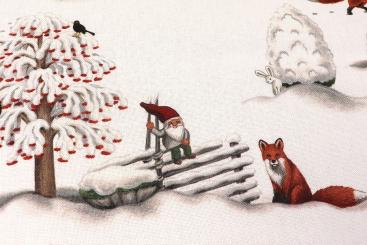 Baumwoll-Dekostoff - Nordic Deluxe - Wichtelwald 