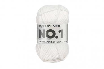 Myboshi No. 1 - 50 g - Weiß 