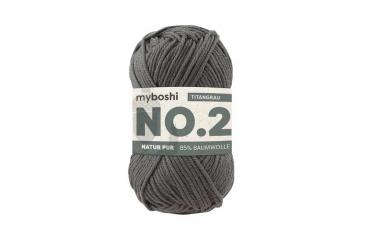 Myboshi No. 2 - 50 g - Titangrau 