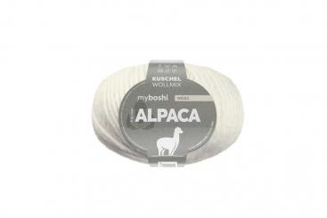Myboshi Alpaca - 50 g - Weiß 