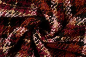 Tweed - Scottish Karo - Rot 