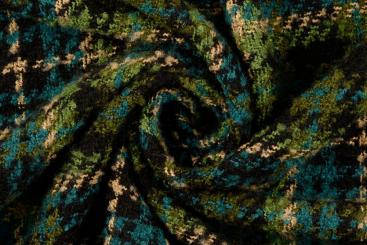 Tweed - Scottish Karo - Grün 