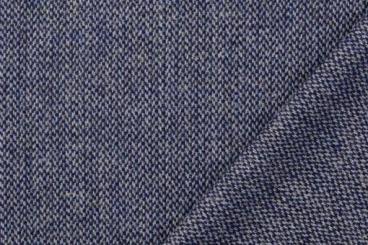 Tweed - Melange - Blau 