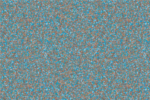 Samtstoff - Multitone Braun/Blau