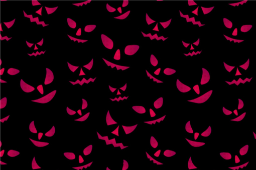 Satin- Halloween-Augen Pink