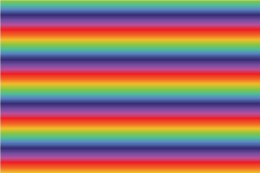 Rainbow Colors - Pannesamt-Stoff 