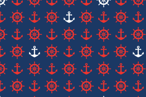 Blackout-Stoff perm. schwer entflammbar - Navy Collection No. 5 