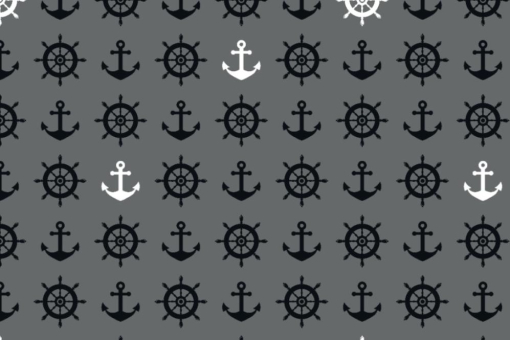 Blackout-Stoff perm. schwer entflammbar - Navy Collection No. 5 
