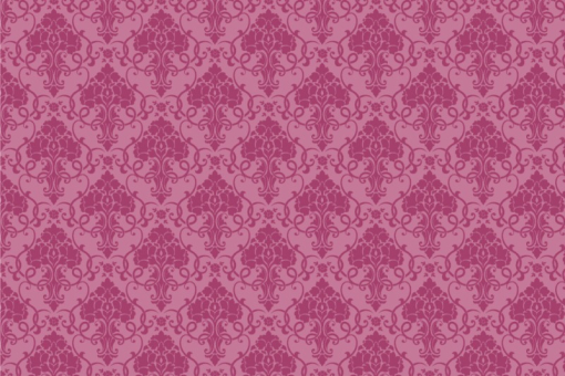 Blackout-Stoff - Barock - Elegance-Ornament Rosa/Pink
