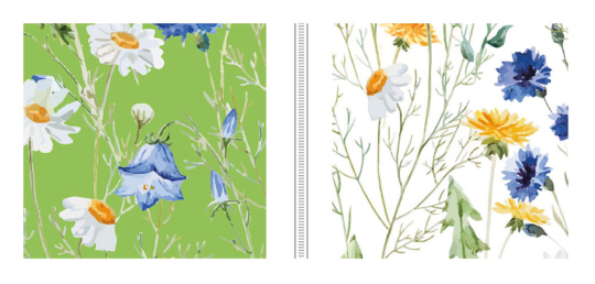 Outdoorstoff - Wildblumen-Wiese 
