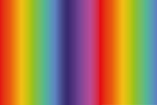 Flausch-Fleece - Regenbogen 