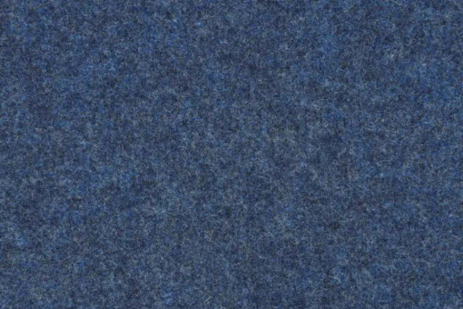 Filz 1,3 mm stark - Melange-Optik - 100 cm Dunkelblau