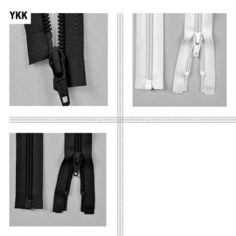 YKK-Kunststoff-Reißverschluss - teilbar - 80 cm 