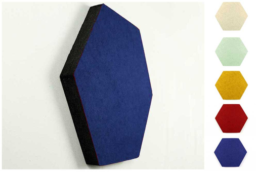 Blue Fiber Akustikpaneel - Hexagon 40 