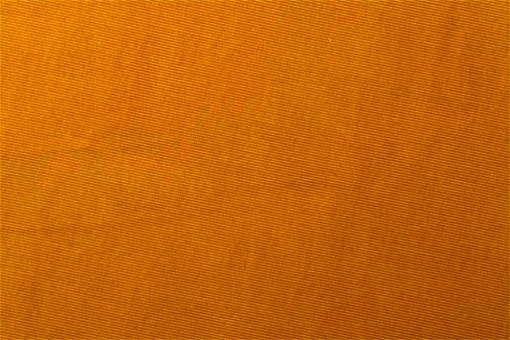 Baumwoll-Feincord - Uni Orangebraun