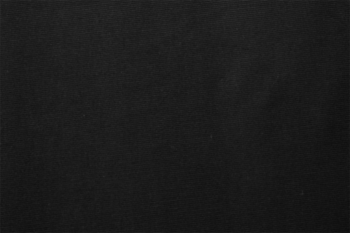 Baumwoll-Feincord - Uni Schwarz