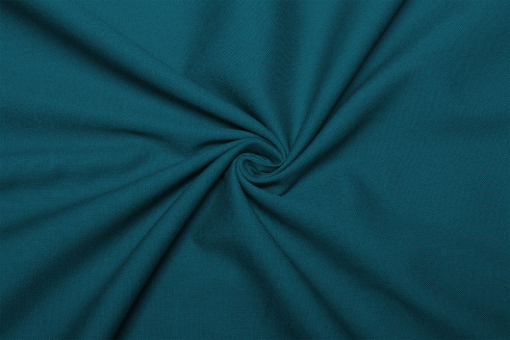 Baumwoll-Canvas - Uni Petrol