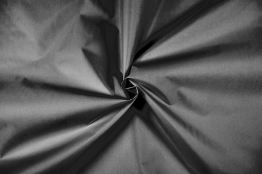 Chintz-Bekleidungsstoff - Schwarz/Silber 