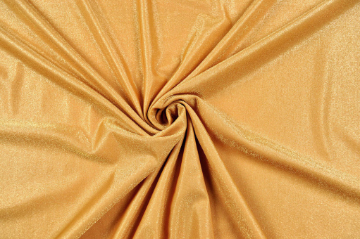 Haut-Jersey - Extrem-Stretch - Goldschimmer 
