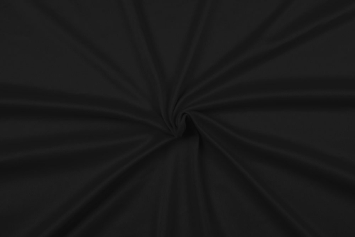 Jersey-Stoff - ÖKO - einfarbig Schwarz