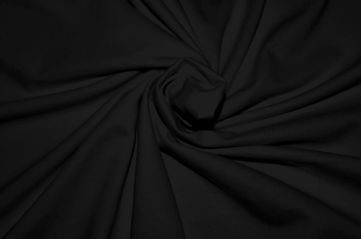 ÖKO - French Terry - Uni Schwarz