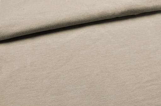 Alpen-Fleece - Baumwolle - Uni Sand