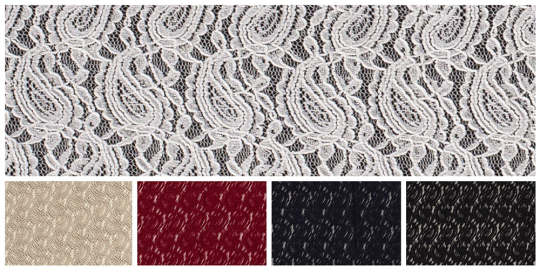 Spitze - Paisleymuster 