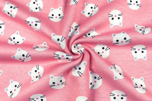 Alpen-Fleece - Miezi - Rosa 