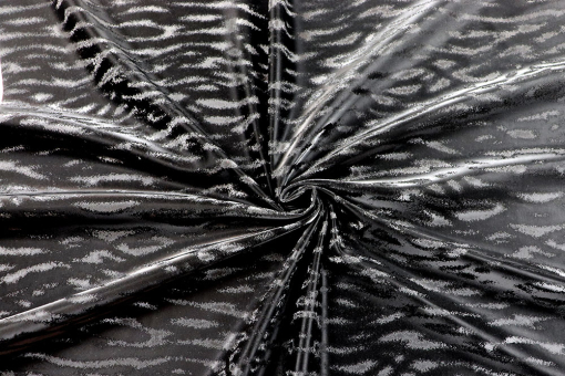 Stretch-Leder - Black Tiger 